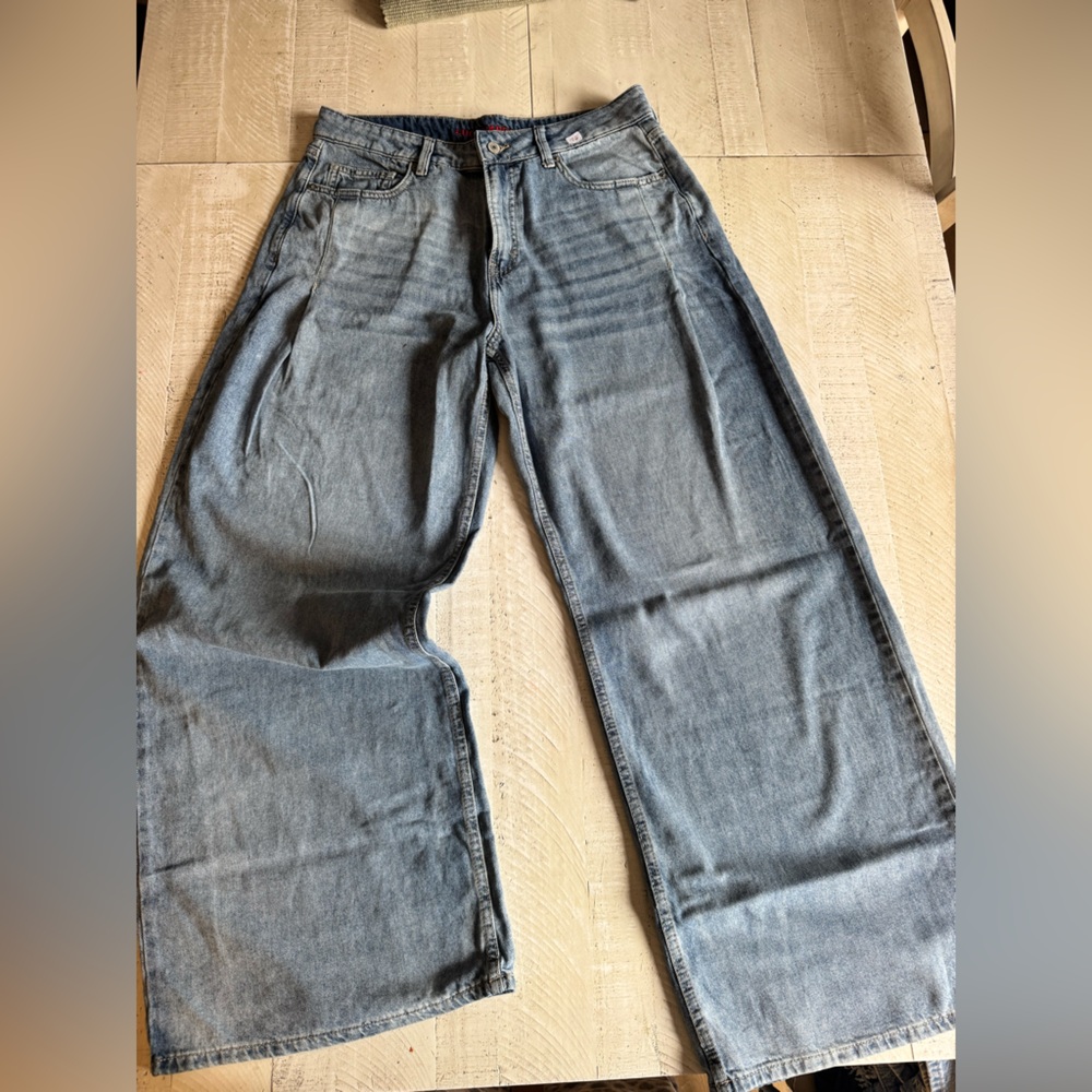 Lucky Brand Women's Relaxed Fit Gray Jeans